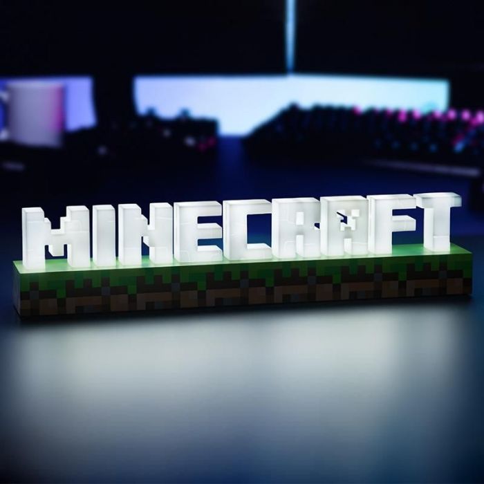 Лампа Minecraft.